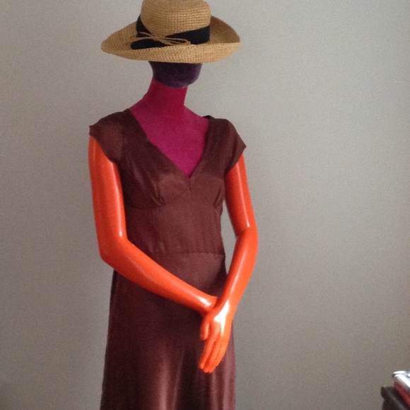 Dress flowy & silky bohemian design - Picture 2 of 8